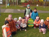 Návštěva Velikonoční výstavy v Dominiku. Sluníčka MŠ Pastelka